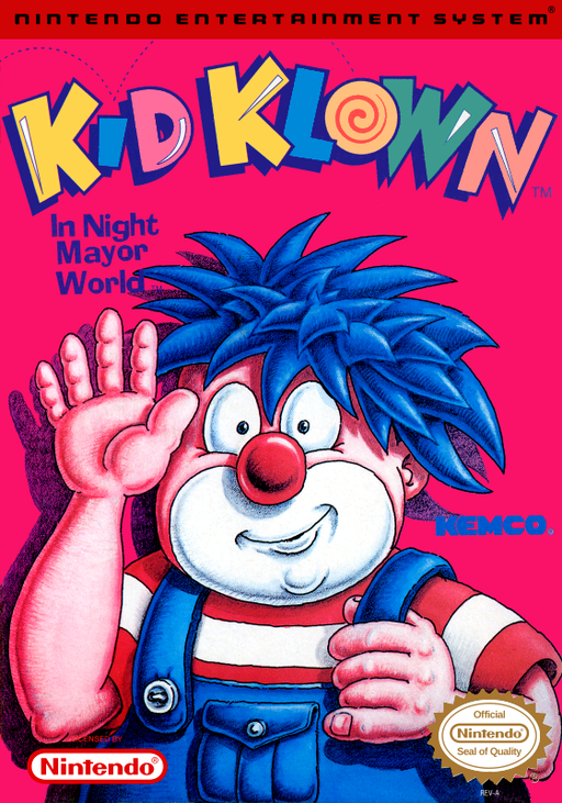 Kid Klown in Night Mayor World (USA) box art